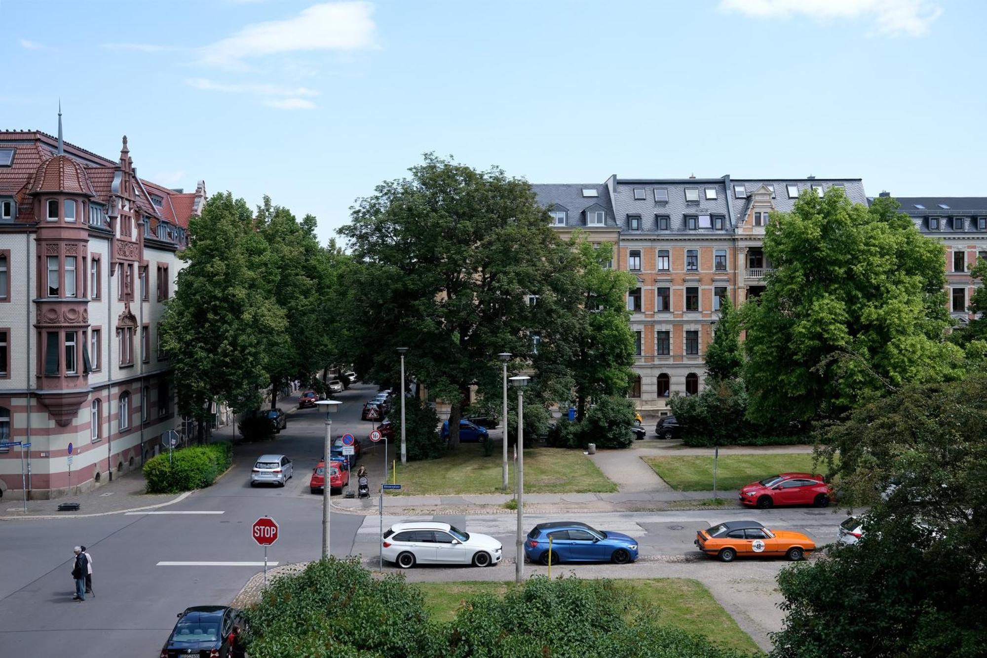 Schickes Apartment In Zwickau Direkt Am Roemerplatz 外观 照片